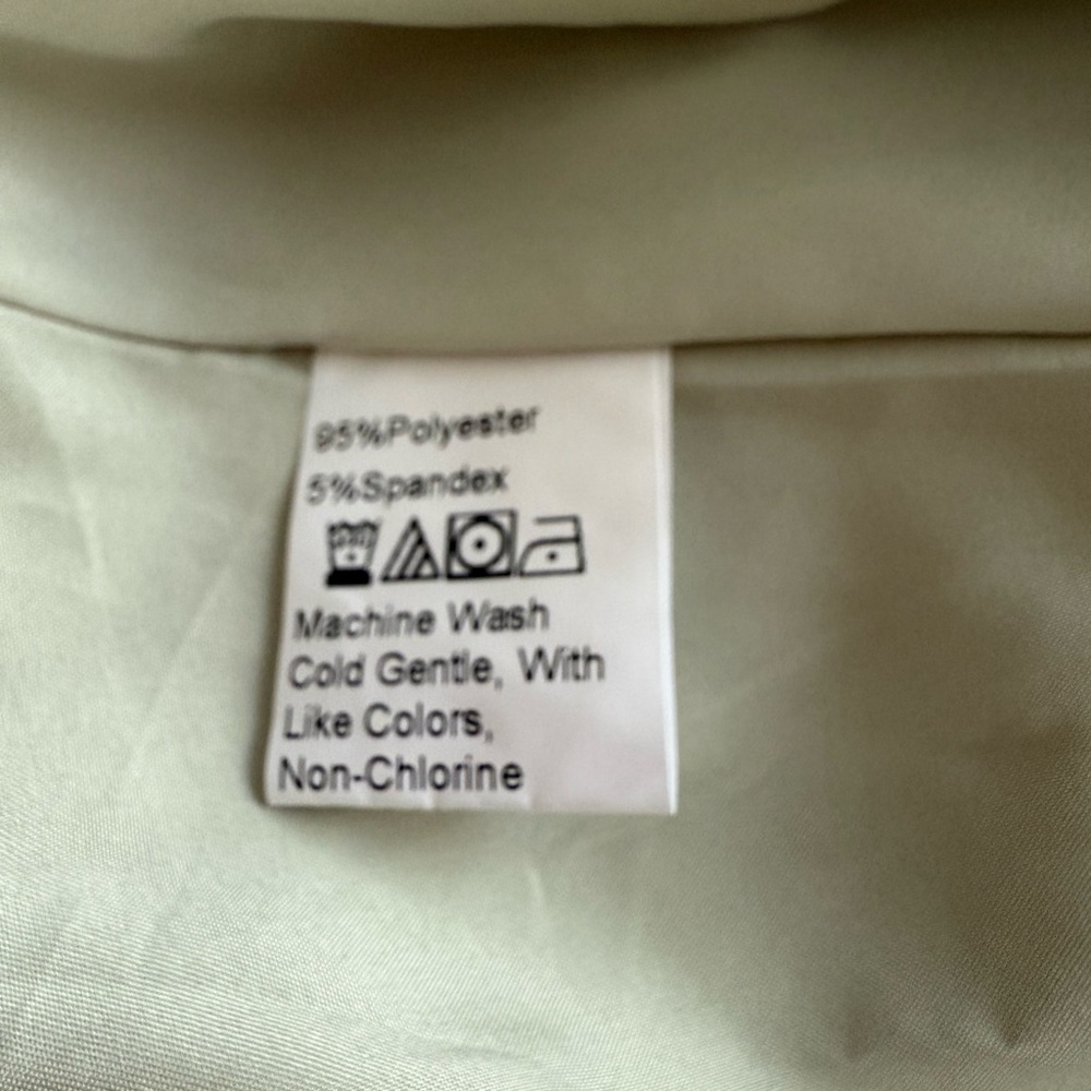 Arshiner Light Green Ruffle Dress - Picture 8 of 9